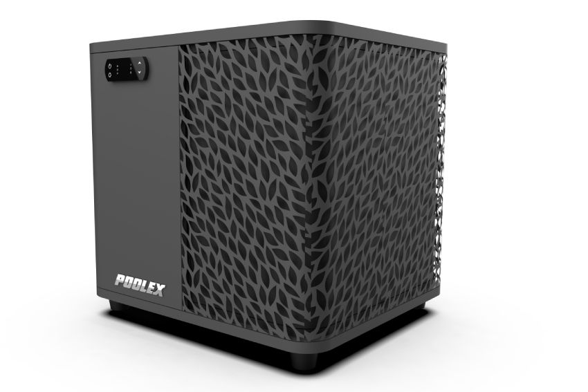 BLACK AIR SOURCE HEAT PUMP FOR HOT TUBS 