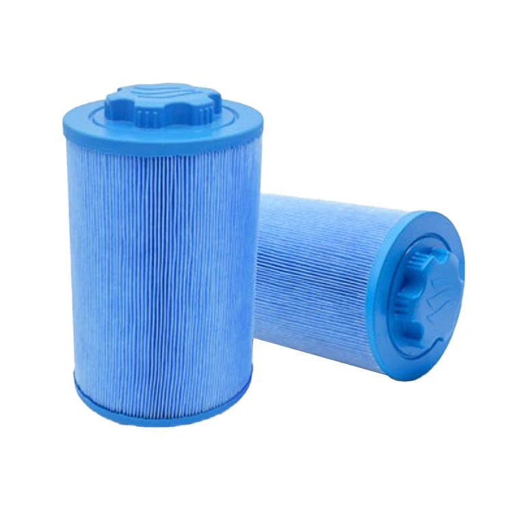 riptide blue anti bacterial filter with white background