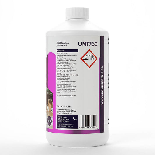 instructions on scale away on label and a white background 