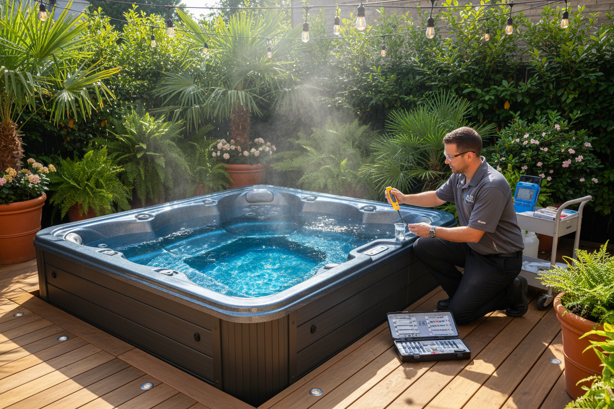 hot tub refresh service